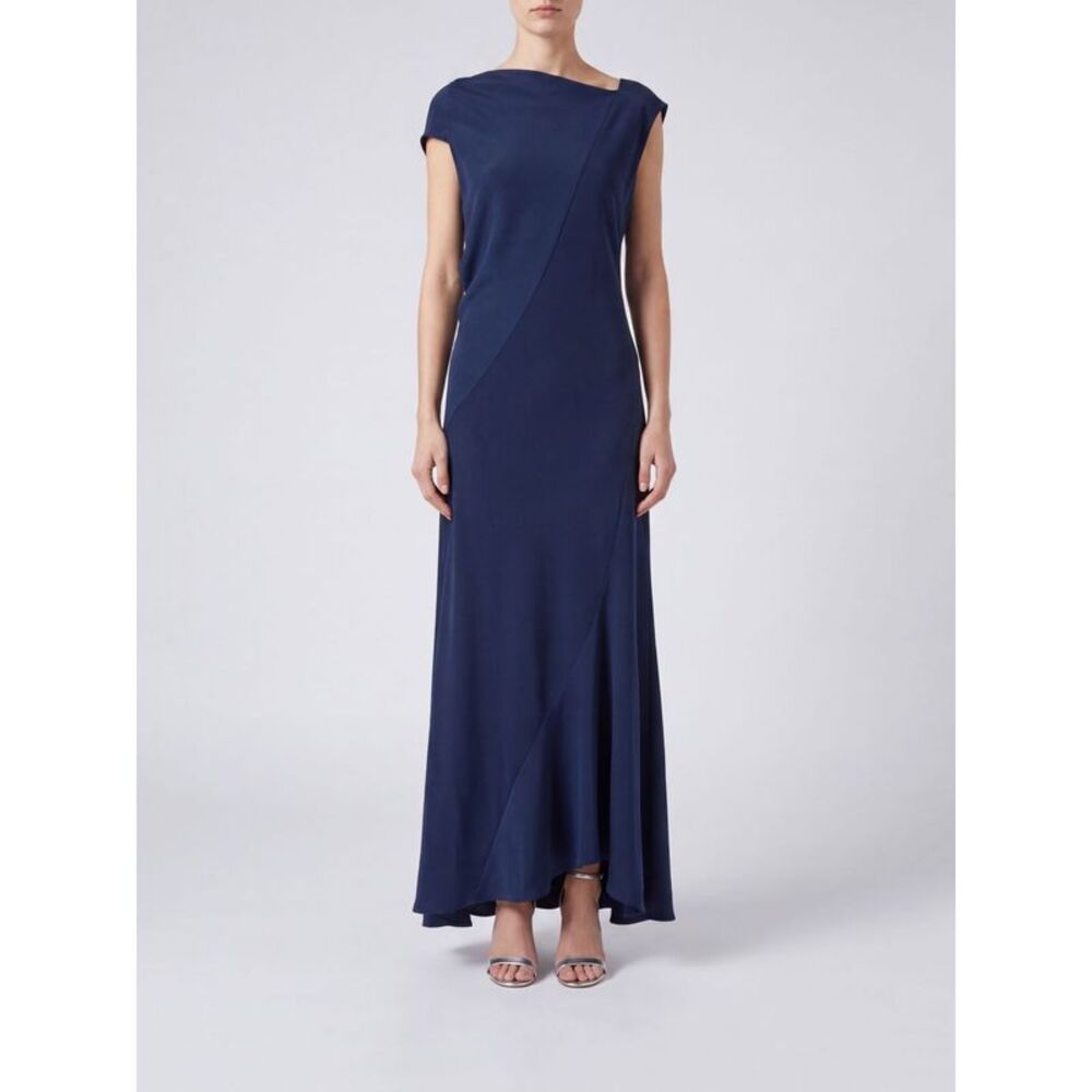 Long Satin Slip Dress Alberta Ferretti For Ceremonies And Events